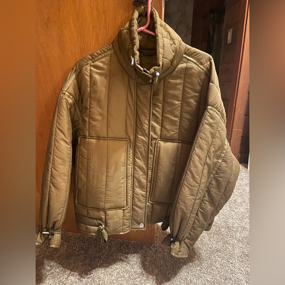 NWOT Zara Quilted Pocket Jacket - Picture 2 of 4